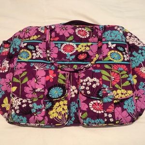 Vera Bradley Duffel in Flutterby
